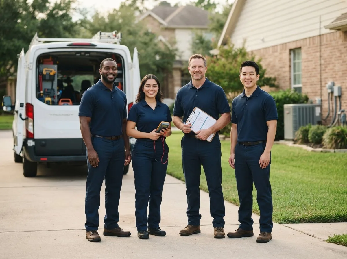 Certified HVAC technician near Santa Rosa, TX